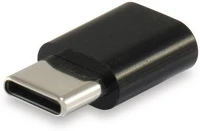 Equip 133472 Átalakító -  (usb-c -> microusb átalakító, apa/anya, fekete) kép