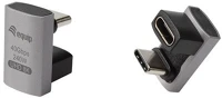 Equip 133477 USB-C 4 -> USB-C 4 átalakító, apa/anya, fekete) 2db/csomag kép