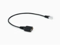 Equip 147944 Átalakító -  (rj-9 to 2x 3.5mm jack, fekete) kép