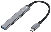 Equip 4-PORT USB 3.0/2.0 HUB 4-port usb 3.0/2.0 hub usb-c grey kép
