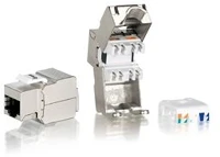 Equip 767211 Keystone -  (cat6, árnyékolt, tool-free) 8db/csomag kép