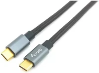 Equip APA/APA, PD:100W Kábel - 128354 (usb-c 3.2 gen2 to usb-c, apa/apa, pd:100w, fekete, 1m) kép