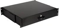 Equip EZD-2-B Rackszekrény kiegészítő -  cabinet drawer, 2u, black kép