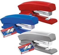 Erichkrause 13905 Tűzőgép  elegance no.10 20 lap vegyes színek + tűzőkapocs bliszteres kép