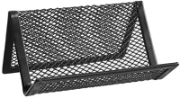Erichkrause 22507 98x72x45 mm saját névjegyeknek fémhálós asztali fekete kép