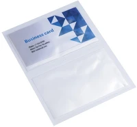 Erichkrause 30668 Névjegyzseb  59x94 mm öntapadós 20 db/csomag kép