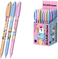 Erichkrause 63106 Golyóstoll yummy 1.0 mm kék eldobható vegyes színek kép
