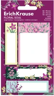 Erichkrause 63793 Oldaljelölő papír  floral soul 80 lapos kép