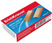 Erichkrause 7139 Tűzőkapocs  no.10 1000 db/doboz rézszínű kép