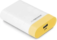 Esperanza 4800MAH Power bank graviton 4800mah white/yellow kép