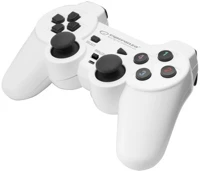Esperanza EGG102W Warrior usb-a gamepad fehér-fekete kép