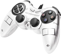 Esperanza EGG105W Gamepad pc usb fighter fehér kép