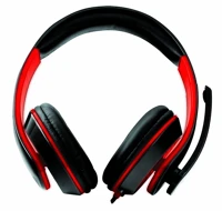 Esperanza EGH300R Condor gaming headset black/red kép