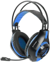 Esperanza EGH420B Deathstrike gaming headset black/blue kép