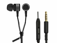 Esperanza EH161K Zipper in-ear fülhallgató - fekete kép