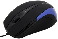 Esperanza EM102B Sirius 3d vezetékes optikai egér usb fekete/kék kép