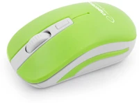 Esperanza EM126WG Uranus wireless mouse white/green kép