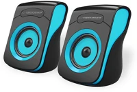 Esperanza EP140KB Speakers flamenco 2.0 usb black-blue kép