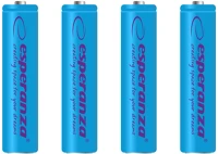 Esperanza EZA102B Rechargeable batteries ni-mh aaa 1000mah 4pcs. blue kép