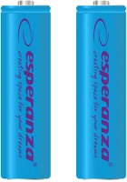 Esperanza EZA103B Rechargeable batteries ni-mh aa 2000mah 2pcs. blue kép
