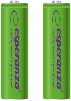 Esperanza EZA103G Rechargeable batteries ni-mh aa 2000mah 2pcs. green kép