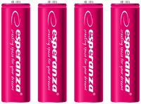 Esperanza EZA104R Rechargeable batteries ni-mh aa 2000mah 4pcs. red kép