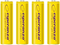 Esperanza EZA104Y Rechargeable batteries ni-mh aa 2000mah 4pcs. yellow kép