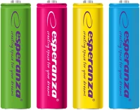 Esperanza EZA108 Rechargeable batteries ni-mh aa 2000mah 4pcs. mix of colors kép