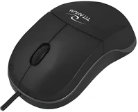Esperanza TM124K Titanium wired mouse (black) kép