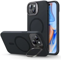 Esr GP-149603 cloud szilikon telefonvédő ütésállóság, kitámasztó, fekete kép