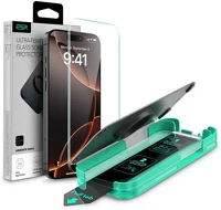 Esr GP-162977 Iphone 16 pro 5g  armorite képernyővédő üveg 2.5d, 9h + segédkeret, fekete kép