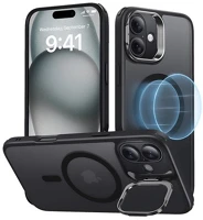 Esr GP-164054 classic halolock szilikon telefonvédő ütésállóság, magsafe, fekete kép