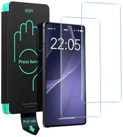 Esr GP-166821 képernyővédő üveg 2db 2.5D, 9H + segédkeret, ÁTLÁTSZÓ kép