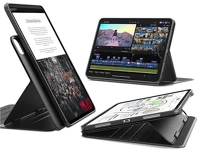 Esr GP-178891 flip hybrid szilikon telefonvédő aktív flip, ceruza tartó, fekete kép