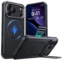 Esr GP-181238 cyber armor szilikon telefonvédő ütésállóság, magsafe, fekete kép