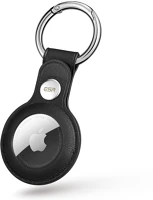 Esr S56690 Apple airtag bőrtok,  metro, fekete kép