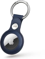 Esr S57894 Apple airtag bőrtok,  metro, kék kép