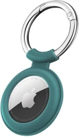 Esr S57901 Apple airtag szilikon tok, kulcstartó,  cloud, zöld kép