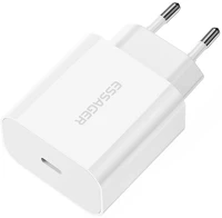 Essager ECTC-FJB02-P Charger usb-c 20w  pd (white) kép
