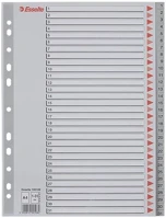 Esselte 02.00184 Regiszter  a/4 műanyag 1-31 kép