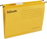 Esselte 02.0021106 Függőmappa  classic a/4 karton újrahasznosított sárga 25 darabos kép