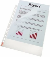 Esselte 02.00264 A/4 115 mikron belső oldalt nyitott narancsos 100 darabos kép