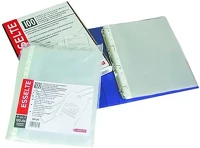 Esselte 02.00275 Lefűzhető genotherm  standard a/4 38 mikron narancsos 100 darabos kép