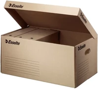 Esselte 02.00527 Eco 439x242x345 mm felfelé nyíló tetővel barna kép