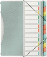 Esselte 02.00670 Előrendező  colour breeze a/4 pp 12 részes kép