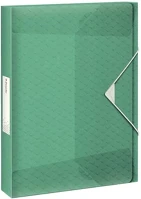 Esselte 02.0067205 Gumis mappa  colour breeze jumbo plus a/4 40mm pp zöld kép