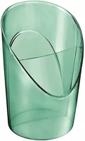 Esselte 02.0067305 Írószertartó  colour breeze kerek 2 rekeszes áttetsző zöld kép
