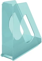 Esselte 02.0067503 Irattartó papucs  colour breeze 68mm műanyag áttetsző kék kép