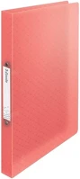 Esselte 02.0095528 Gyűrűskönyv  colour breeze a/4 25 mm 2 gyűrűs pp korall kép