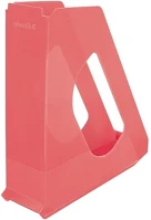 Esselte 02.0097428 Irattartó papucs  colour breeze 68 mm műanyag áttetsző korall kép